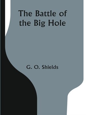 cover image of The Battle of the Big Hole